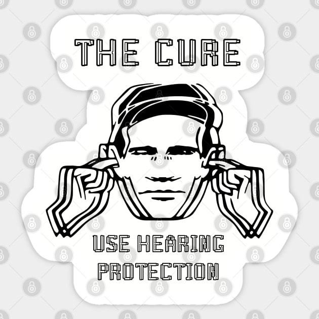 cure Sticker by the haunted bathroom